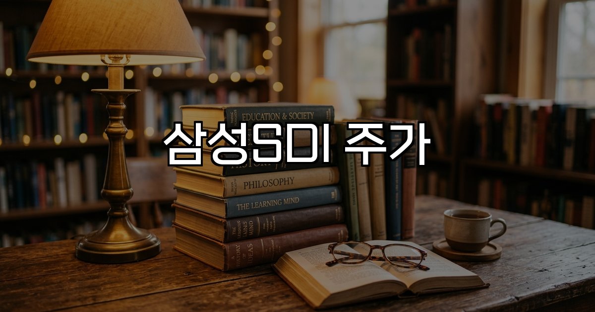 삼성SDI 주가 변동성 목표가 상승 전기차 배터리