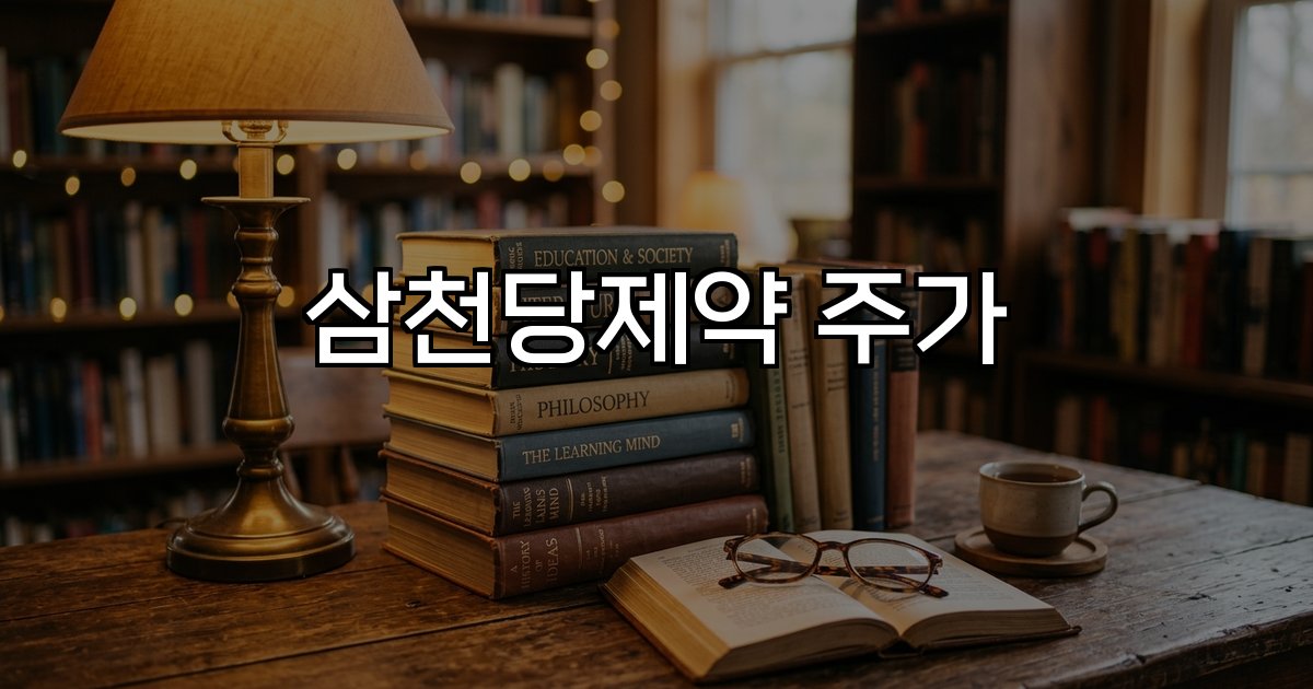 삼천당제약 주가 급락세 특허권 논란 글로벌 협력 블록딜 투자심리
