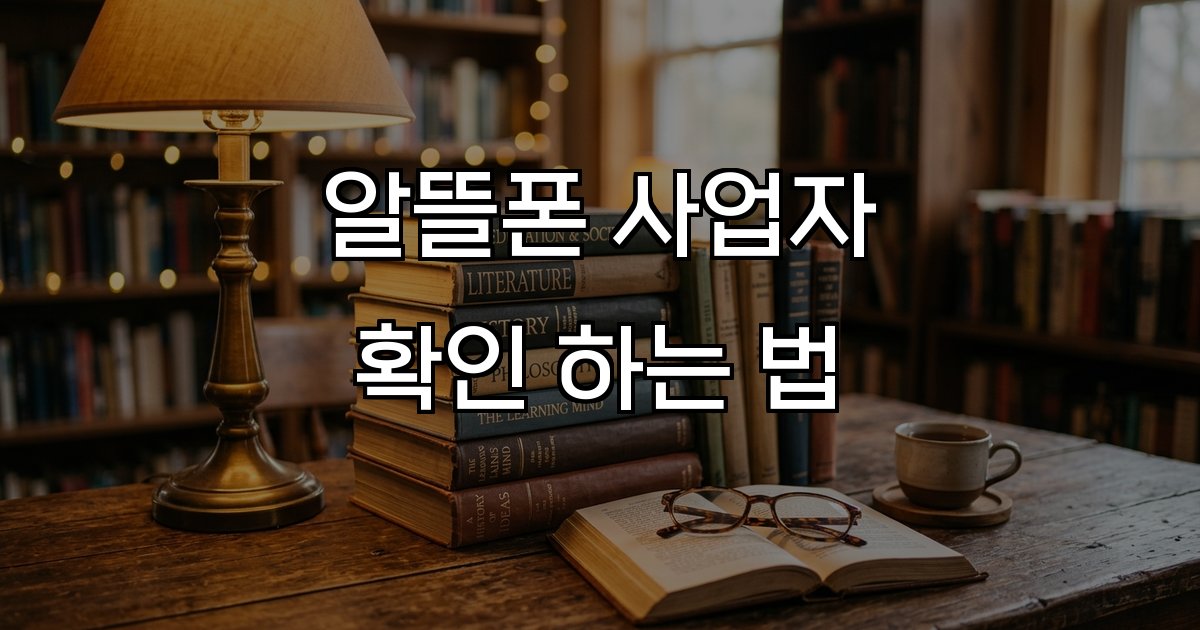 알뜰폰 사업자 확인 하는 법 온라인 사이트 고객센터 정보