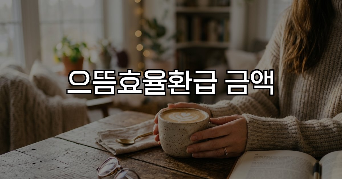 으뜸효율환급 금액 1등급 가전 구매 10% 환급 최대 30만 원