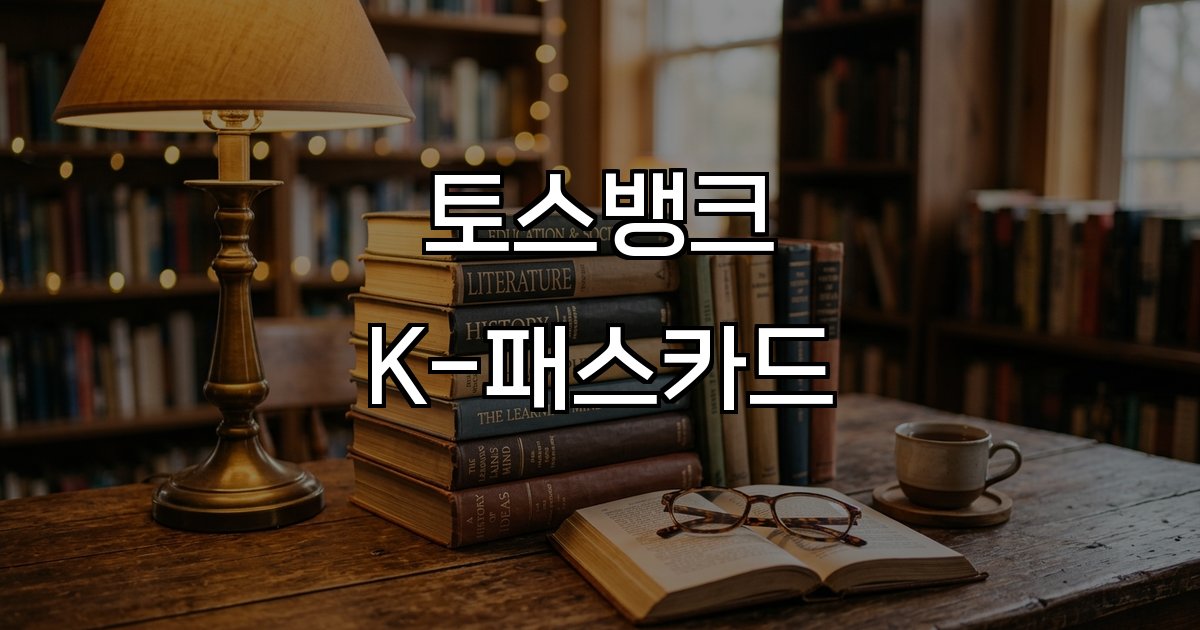 토스뱅크 K-패스카드 교통비 할인 캐시백 환급금