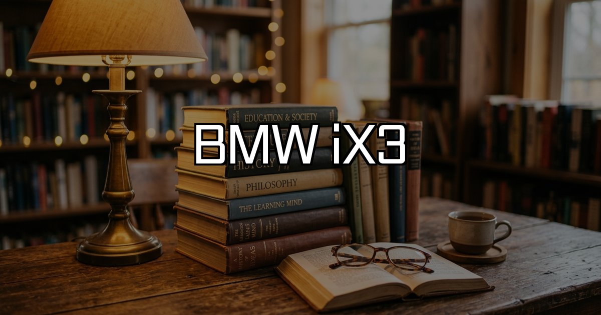 BMW iX3 전기 SUV 디자인 기술 주행거리