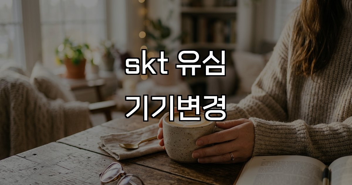 skt 유심 기기변경 유심 교체 보안 정책 절차